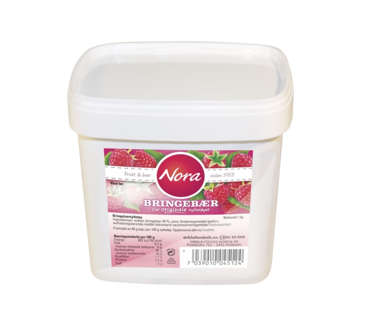 Bringebærsyltetøy   1kg
