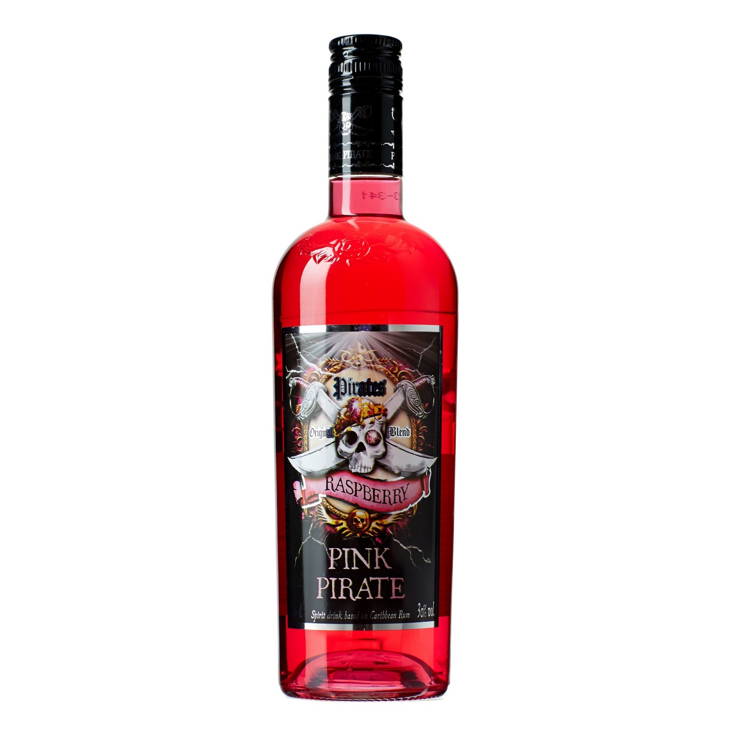 Pink pirates raspberry rum 30% 70cl