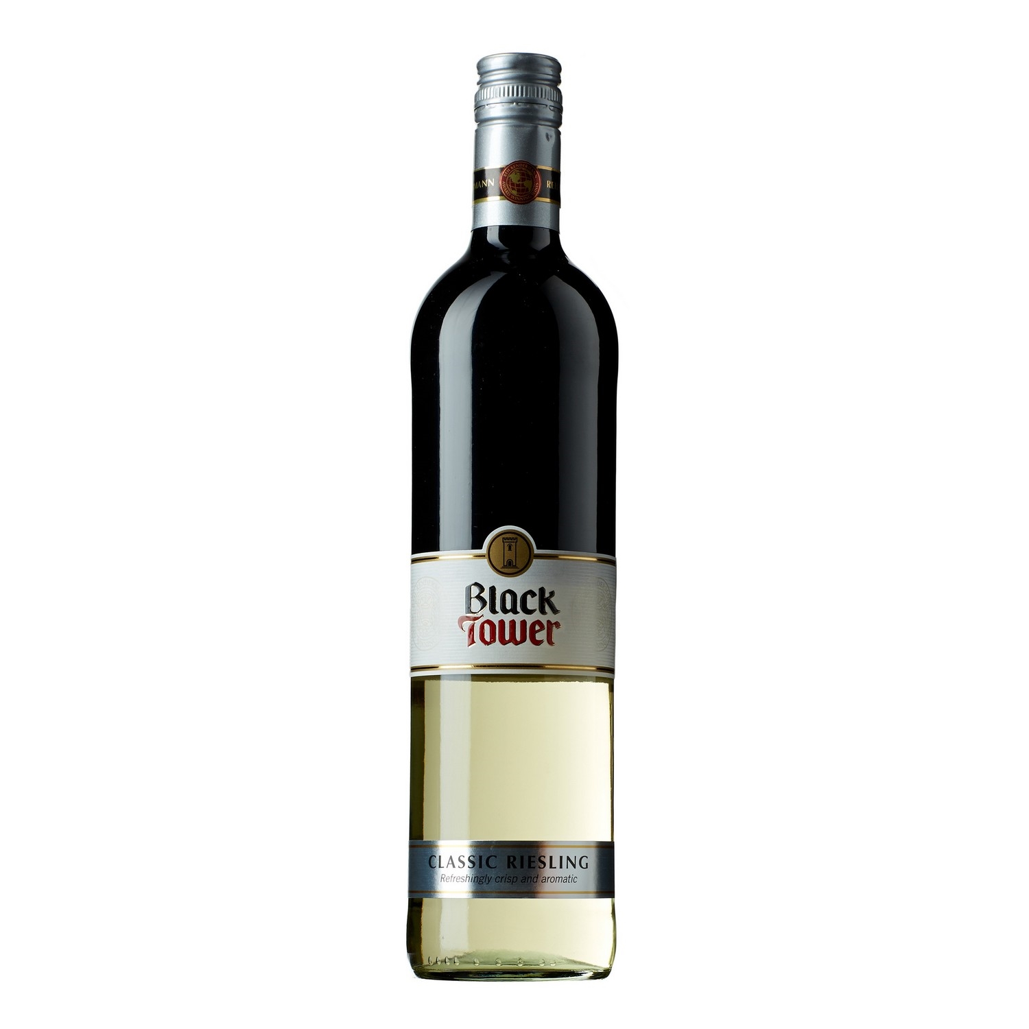 Black tower classic riesling  12%  75cl