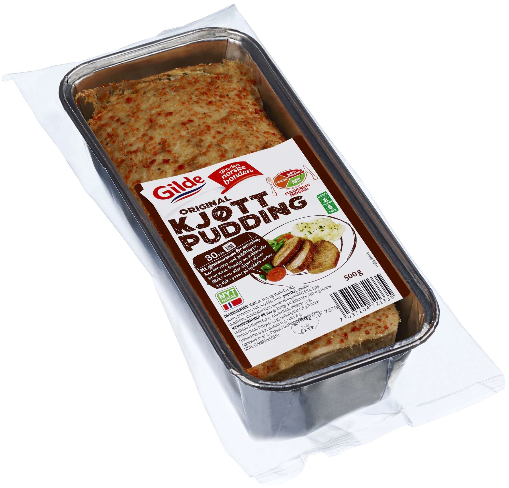 Kjøttpudding 500g