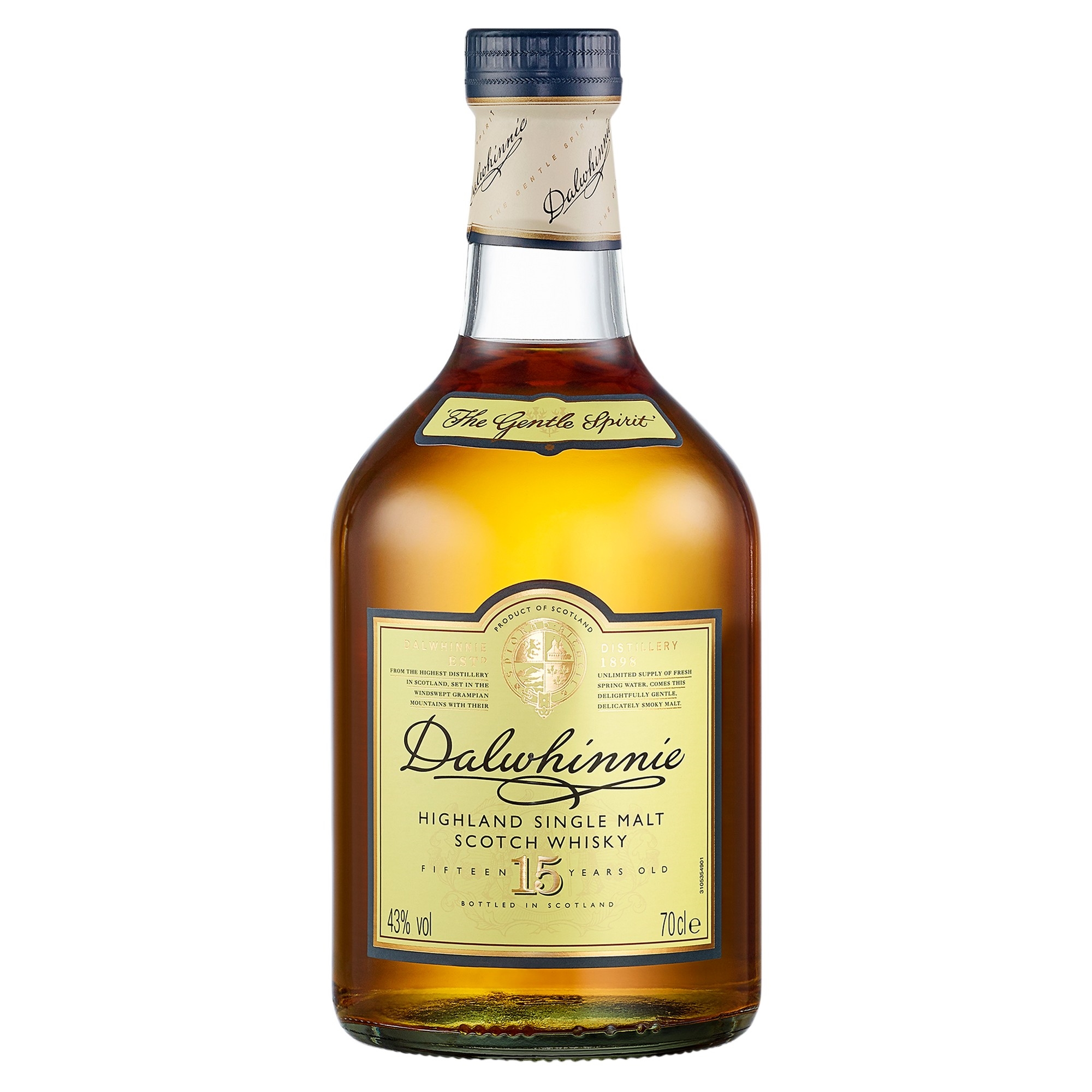 Dalwhinnie single malt 15 y.o. 40% 70cl