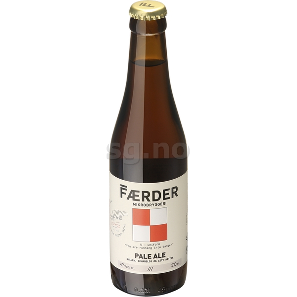 Færder pale ale 4,5% 18x33cl