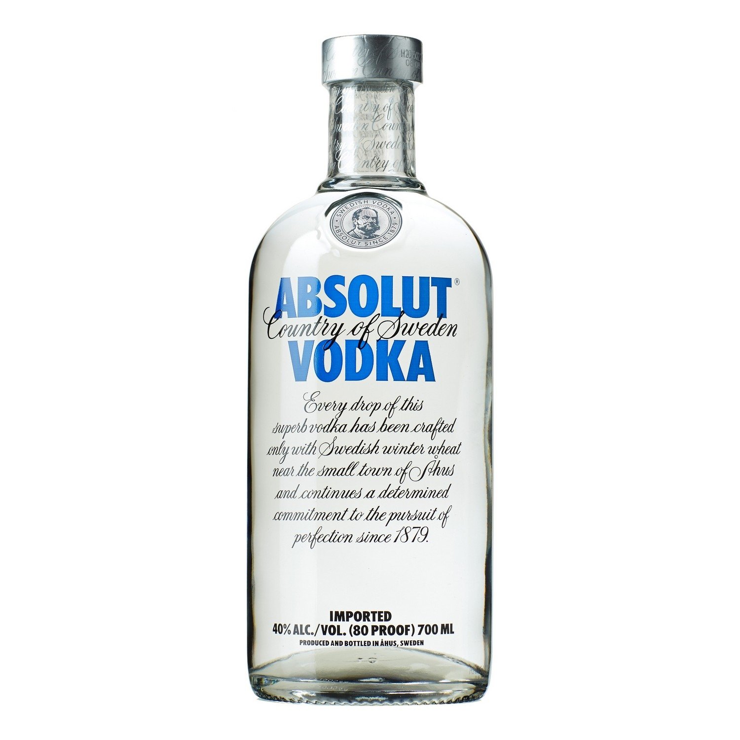 Absolut vodka  40%  70cl