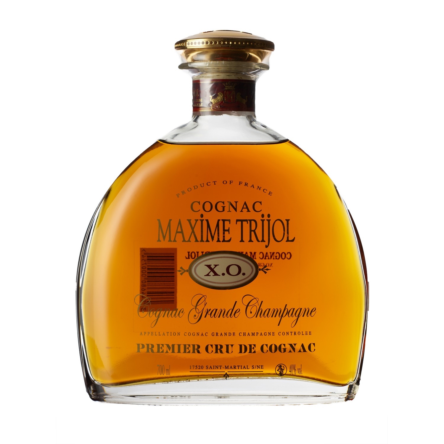 Maxime Trijol Extra Premier Cru Grande Champagne Cognac 750ml Bottle