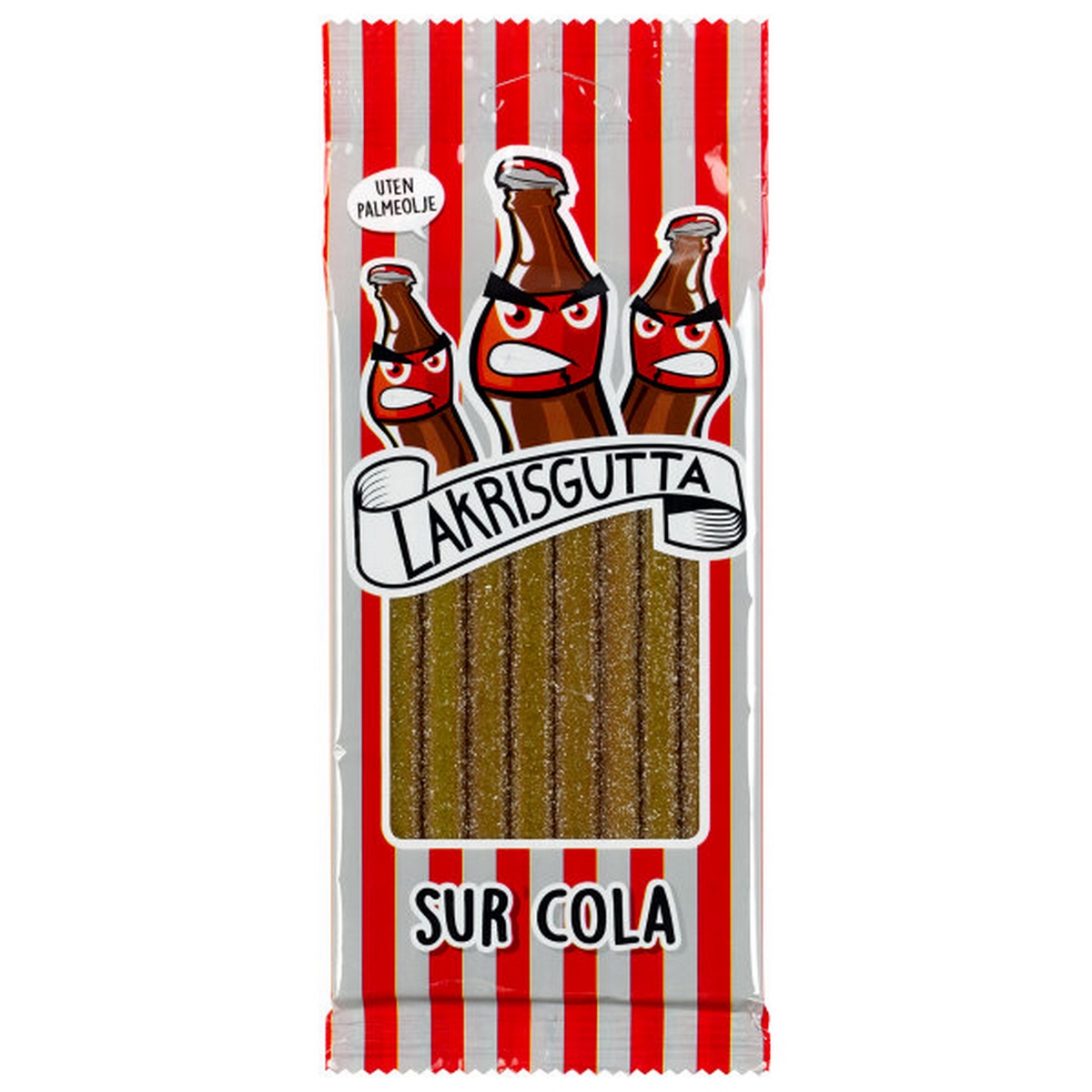 Lakrisgutta sur cola   100g