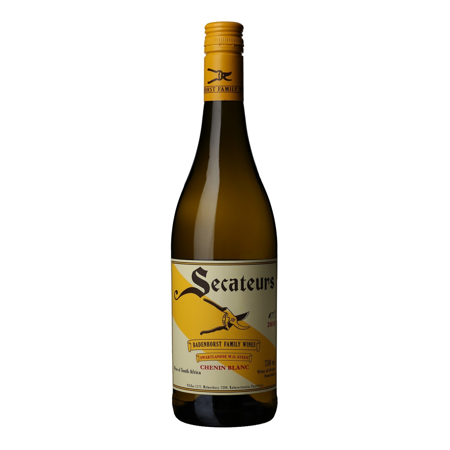 A.a. badenhorst secateurs chenin blanc  13%  75cl