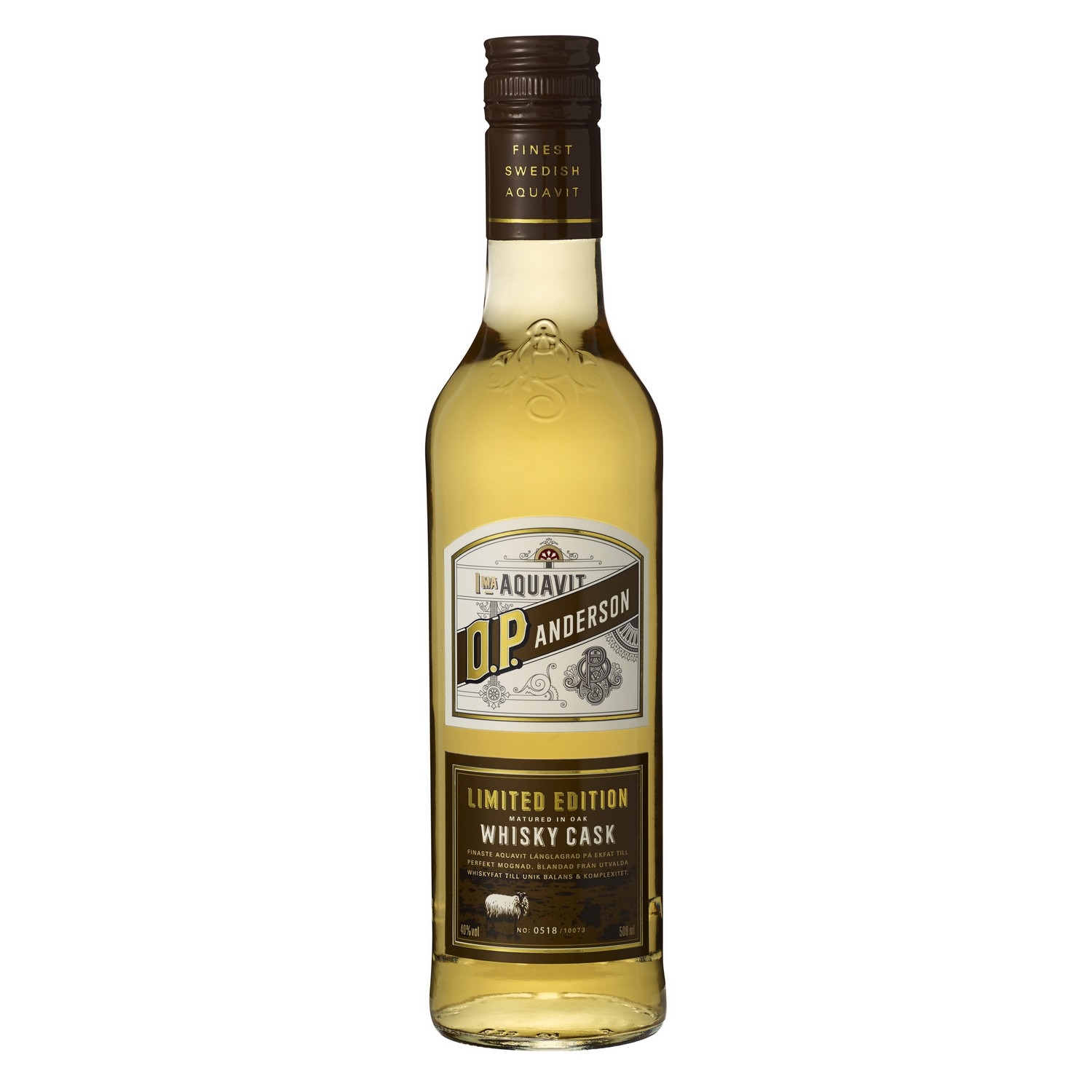O.p. anderson limited edition whisky cask 40% 50cl