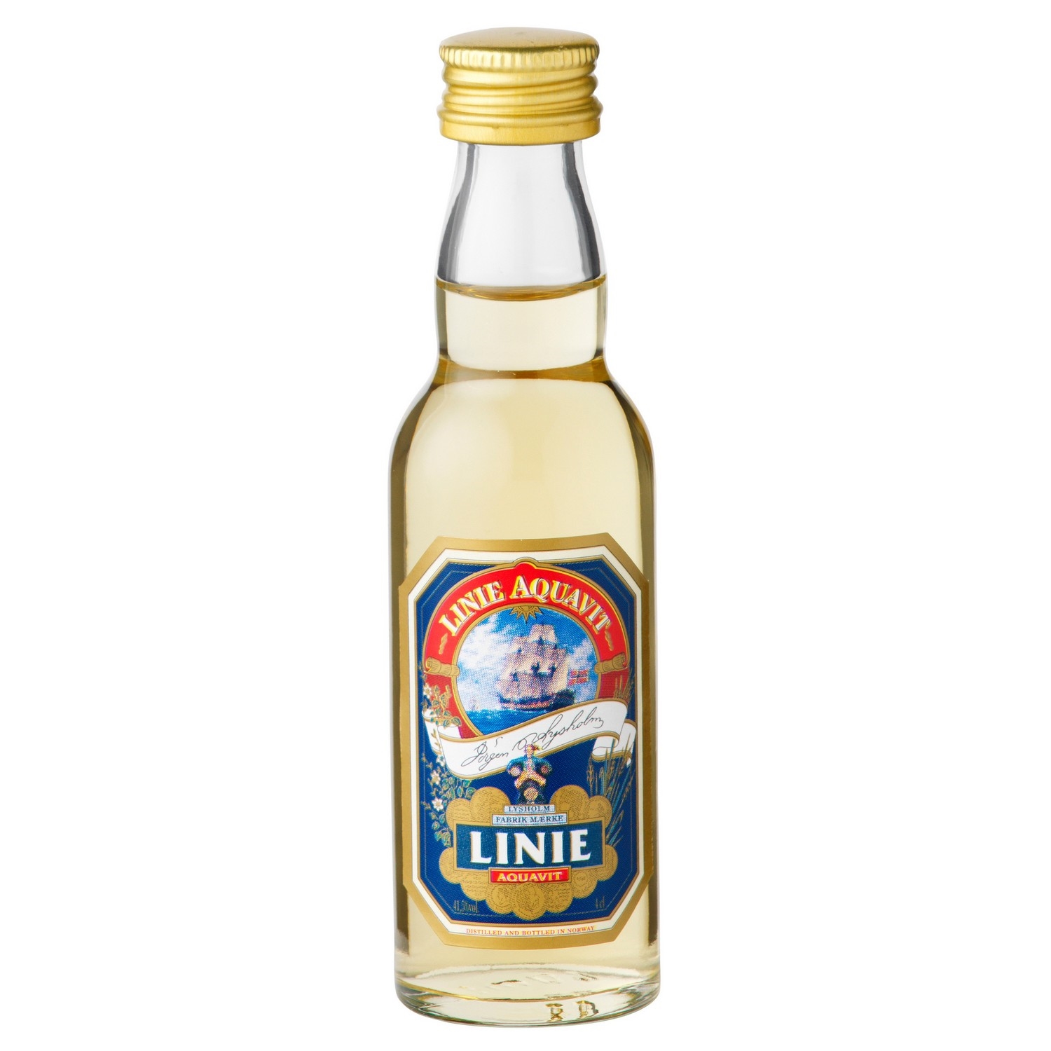 Lysholm linie aquavit  41,5%  4cl