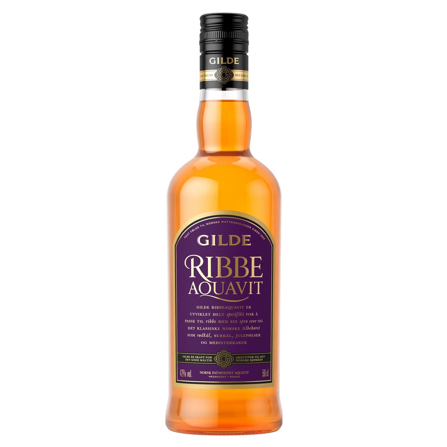 Gilde ribbeaquavit 42% 50cl