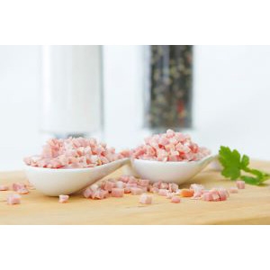 Baconterninger kokt, ternet, 1kg