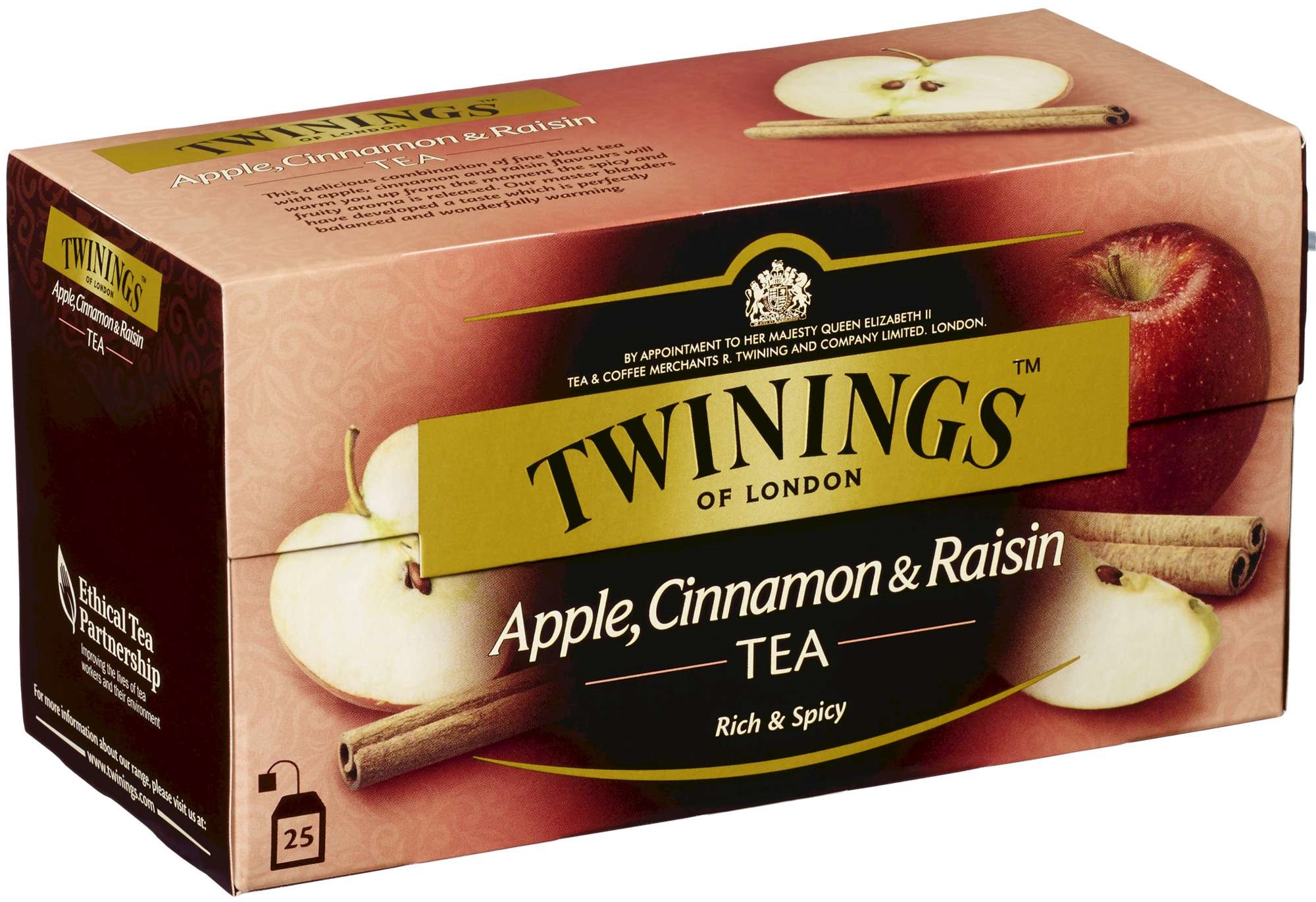 Twinings eple kanel rosin te   25bg