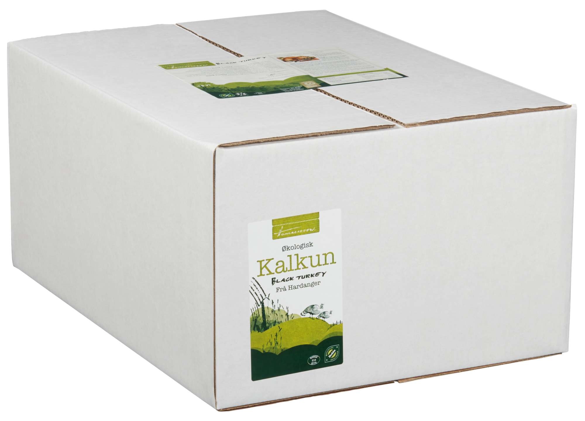 Kalkun hel black turkey økol. ca8kg