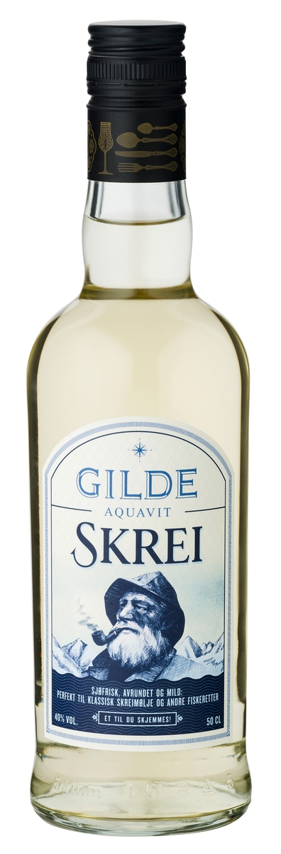 Gilde skrei aquavit 40% 50cl