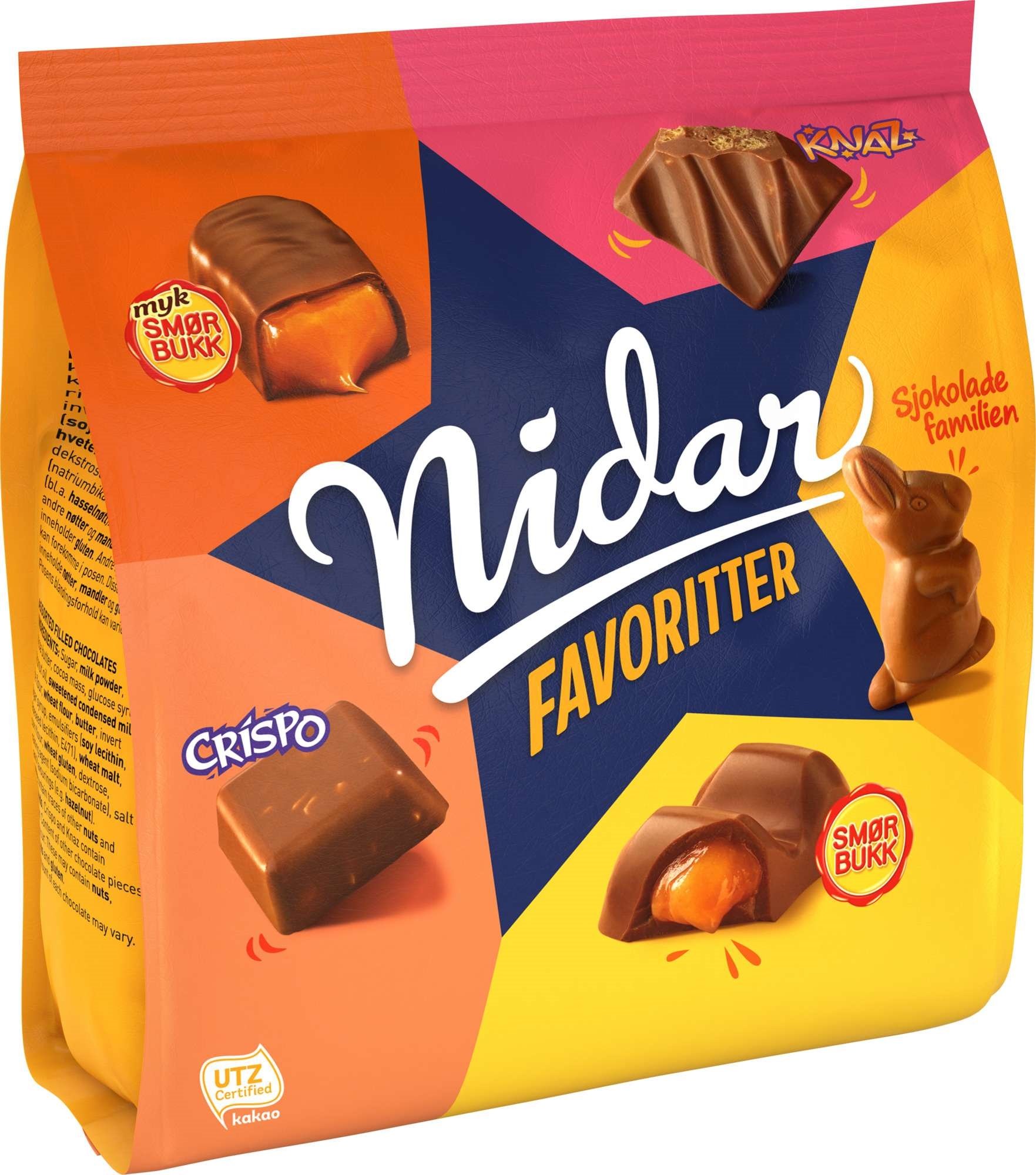 Nidar favoritter smørbukk 300g