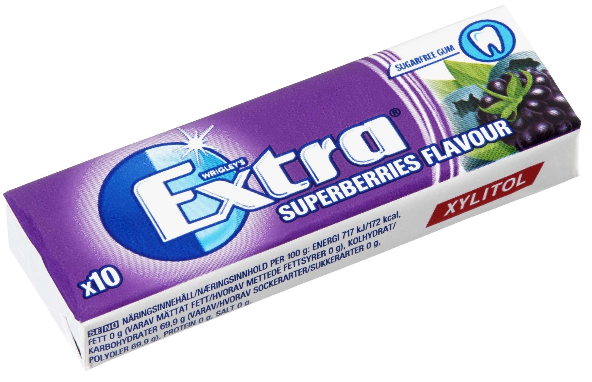 Extra superberries    14g