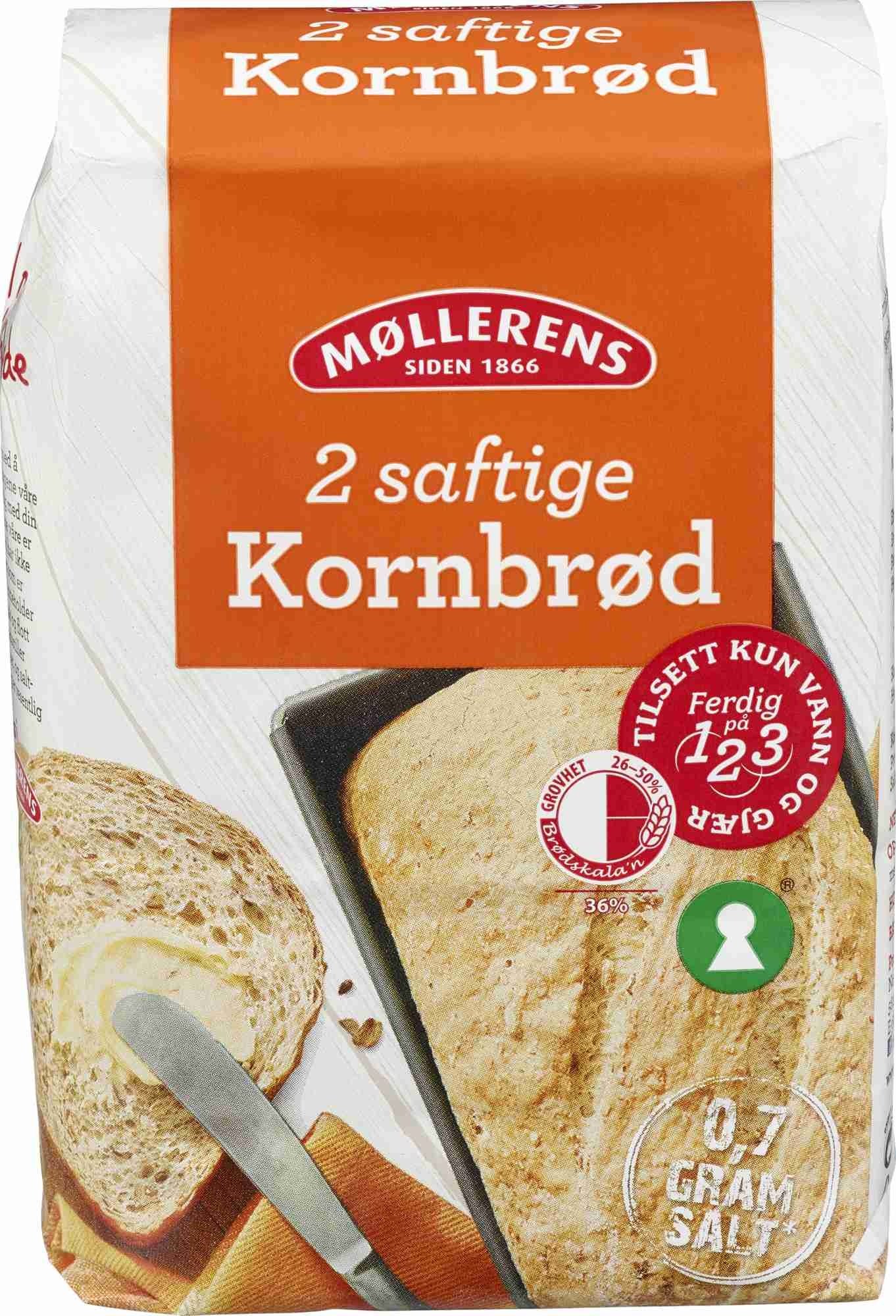 Møllerens whole-grain bread flour mix 1 kg