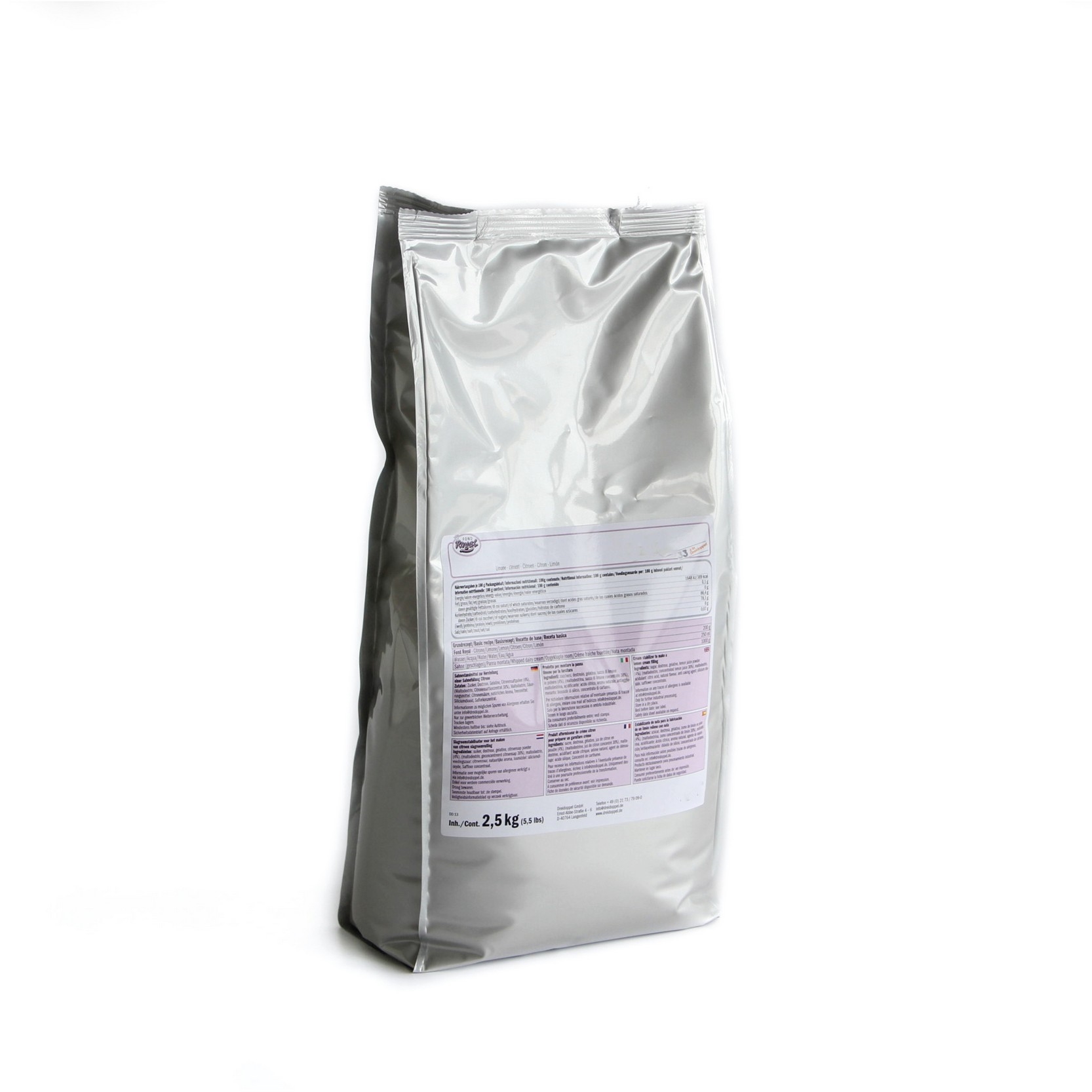 Fromasjpulver sitron 2x2,5kg