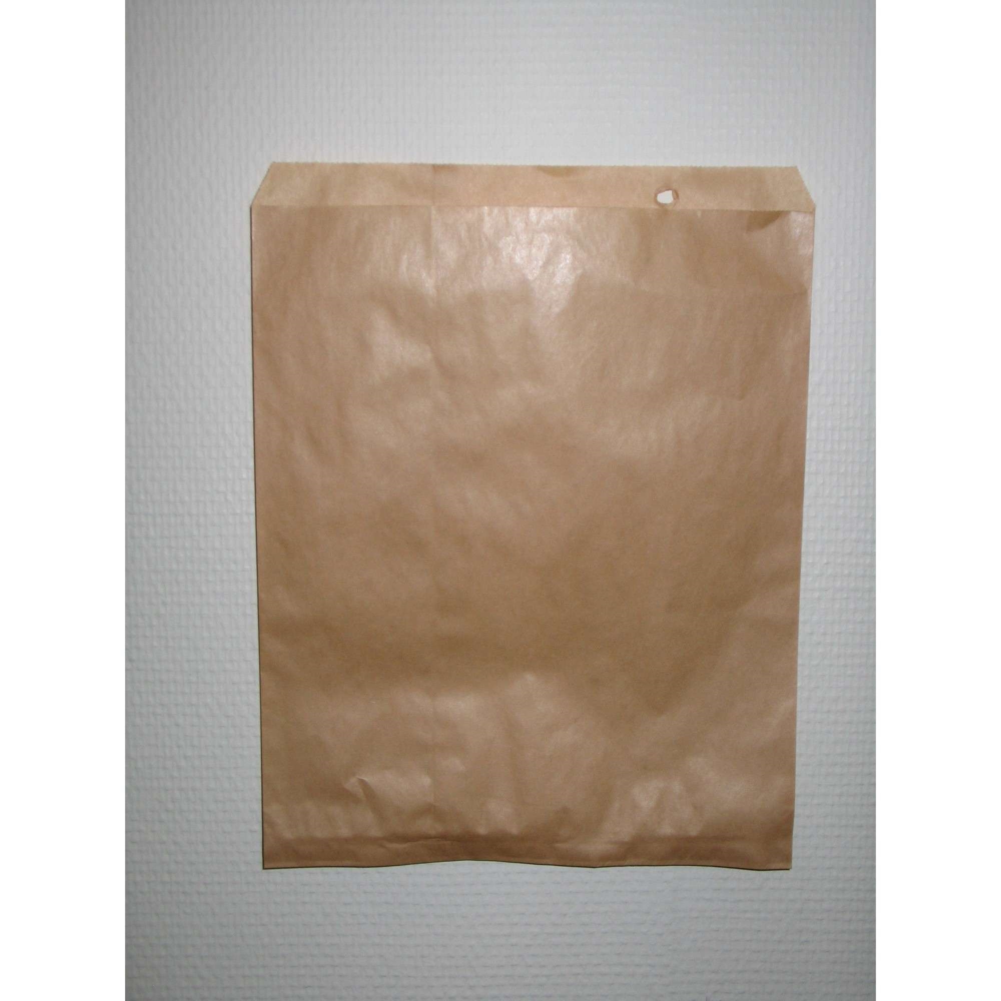 Papirpose 1kg brun med snor 21x27,5cm 1000stk