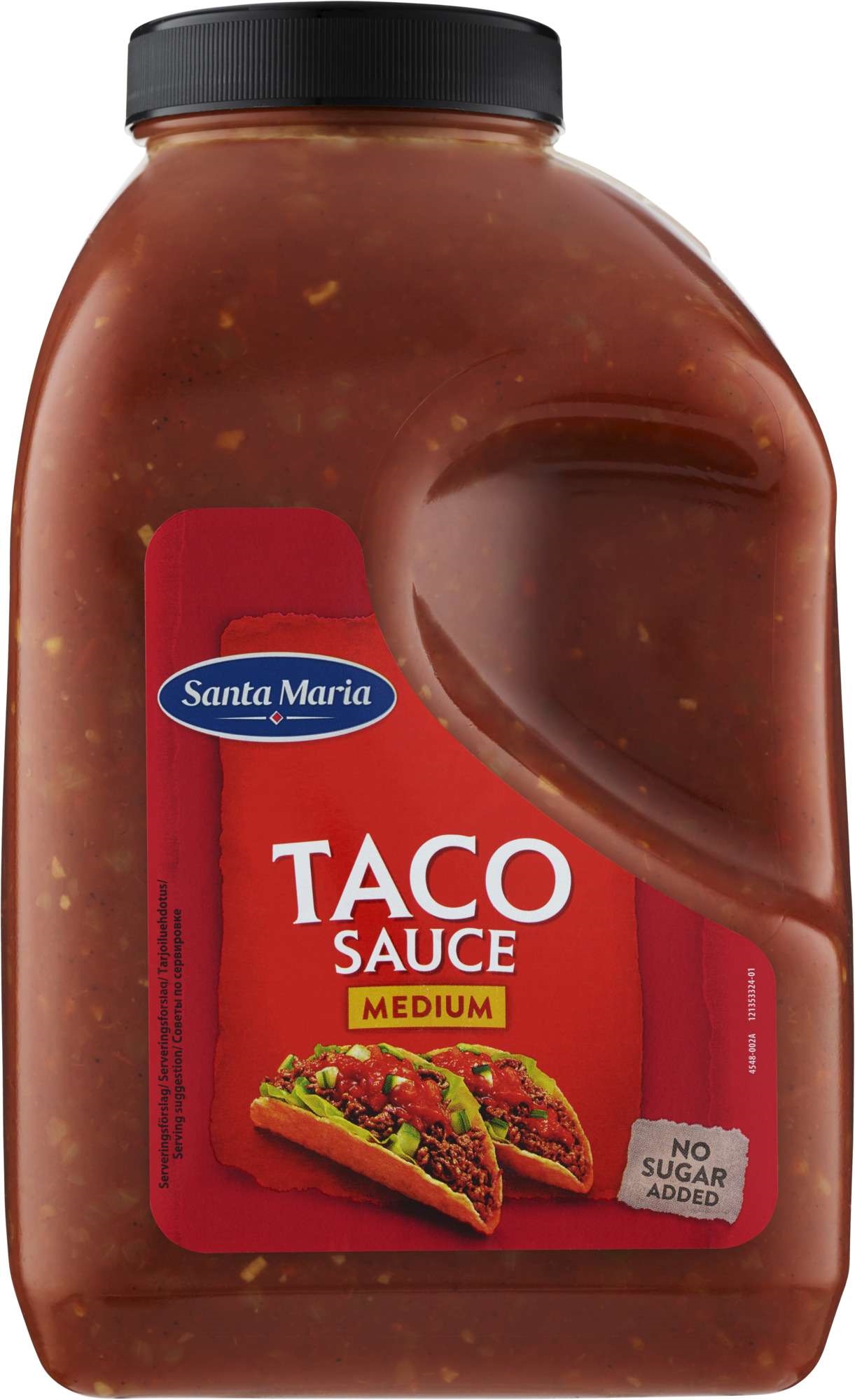 Taco saus medium 3700g