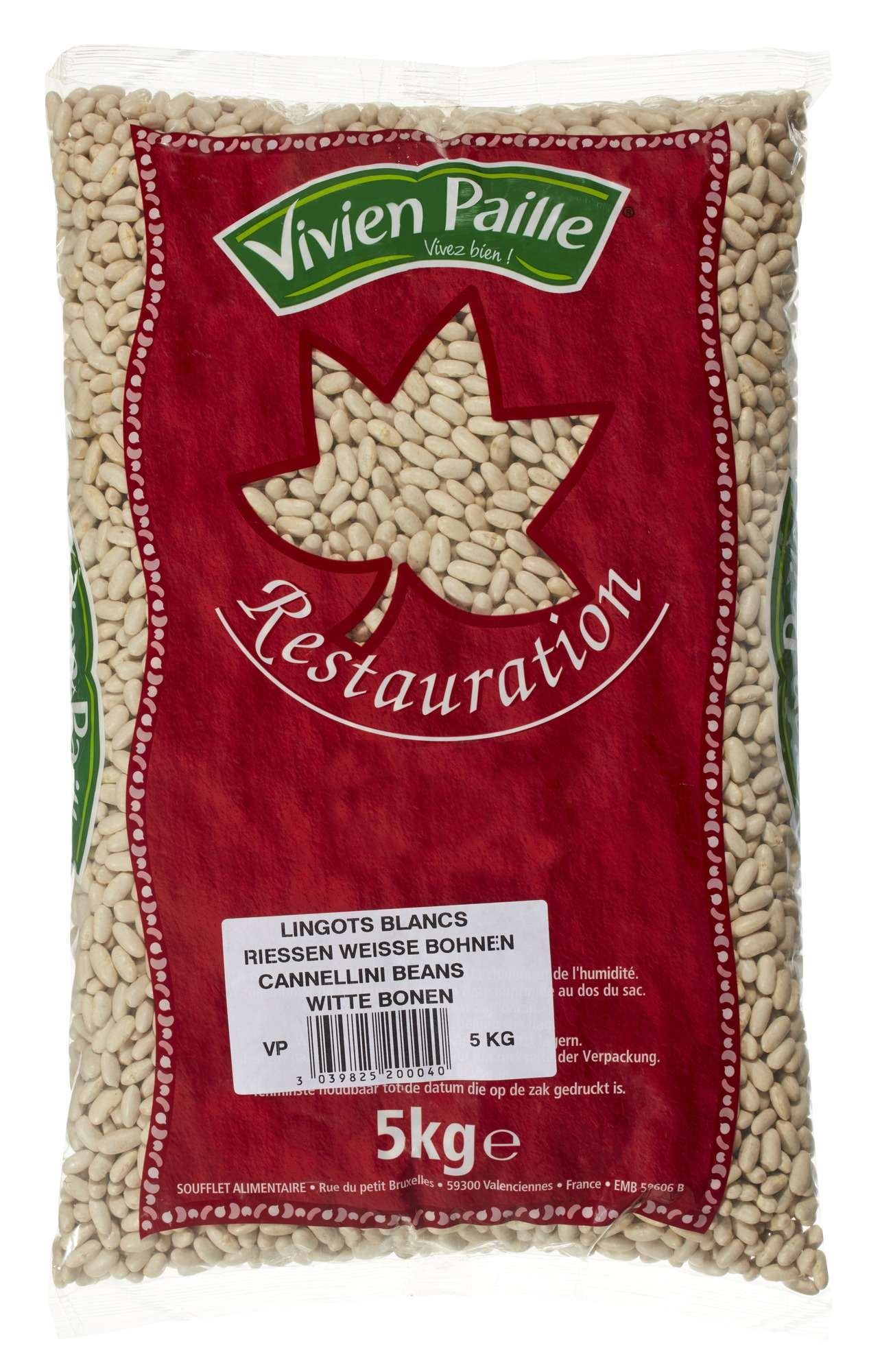 Bønner hvite 5kg