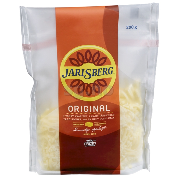 Jarlsberg revet 200g