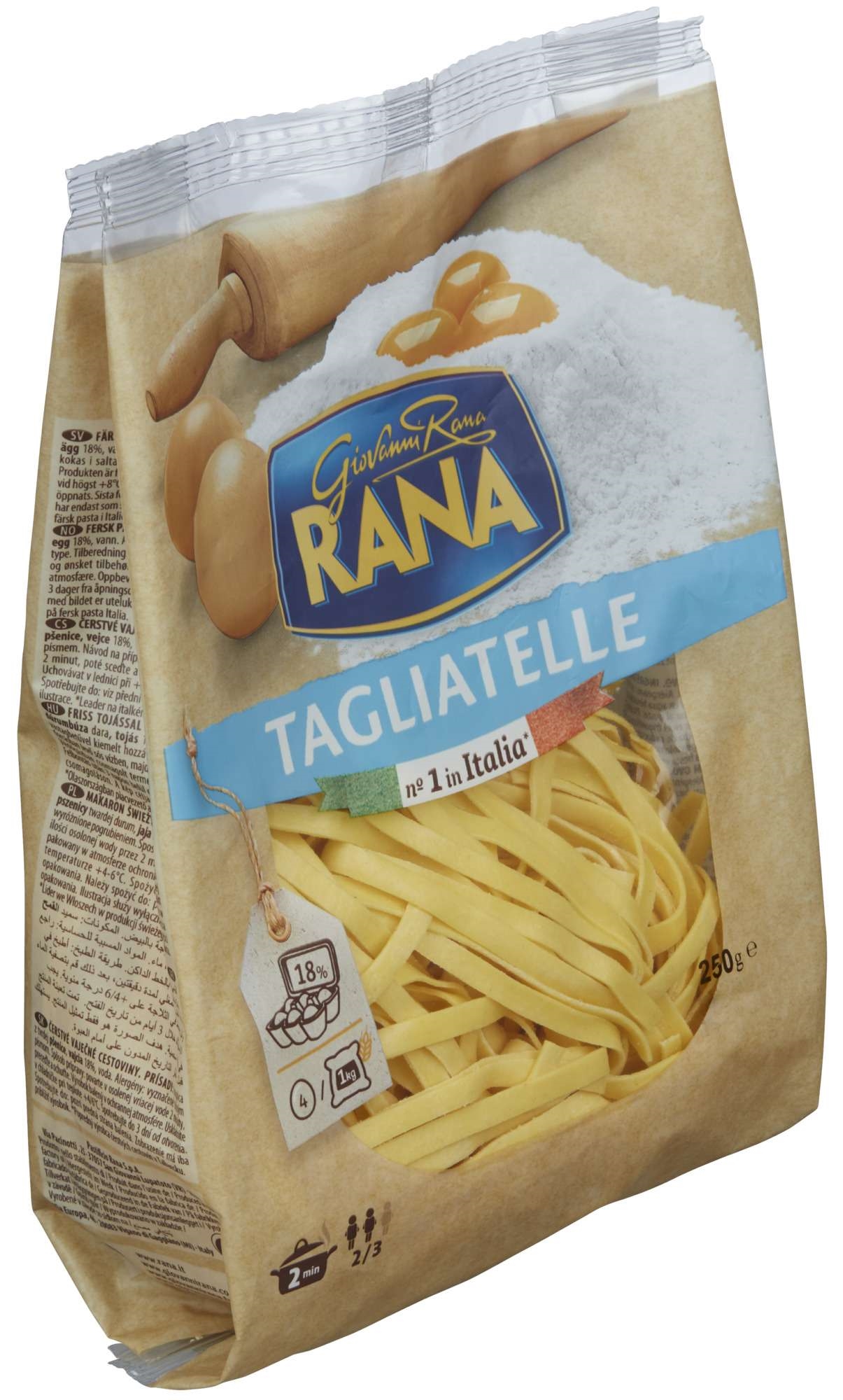 Fersk pasta tagliatelle 250g