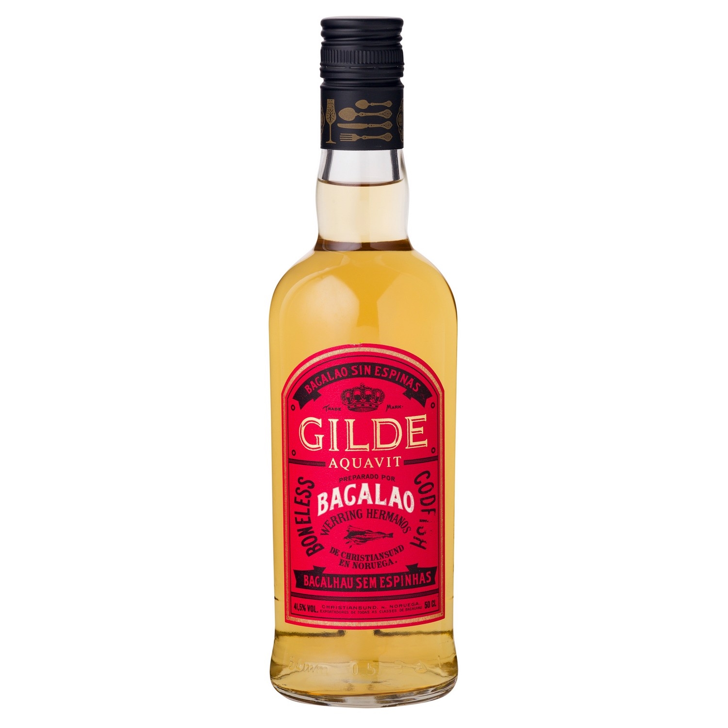 Gilde bacalao aquavit 41,5% 50cl