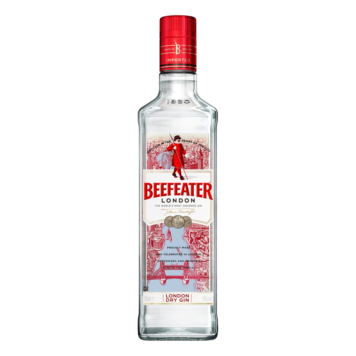 Beefeater london dry gin  40%  70cl