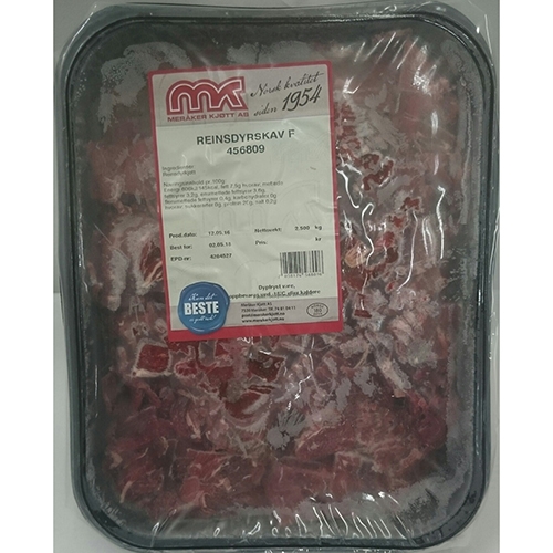 Reinsdyrskav 2,5 kg