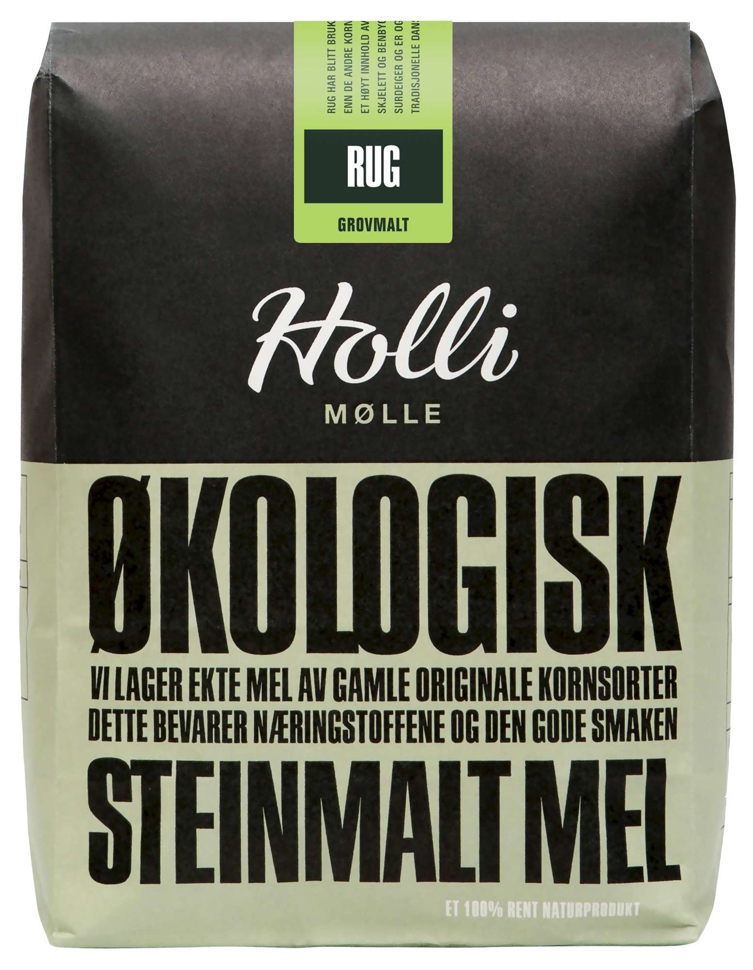 Rugmel grov økol. 1kg