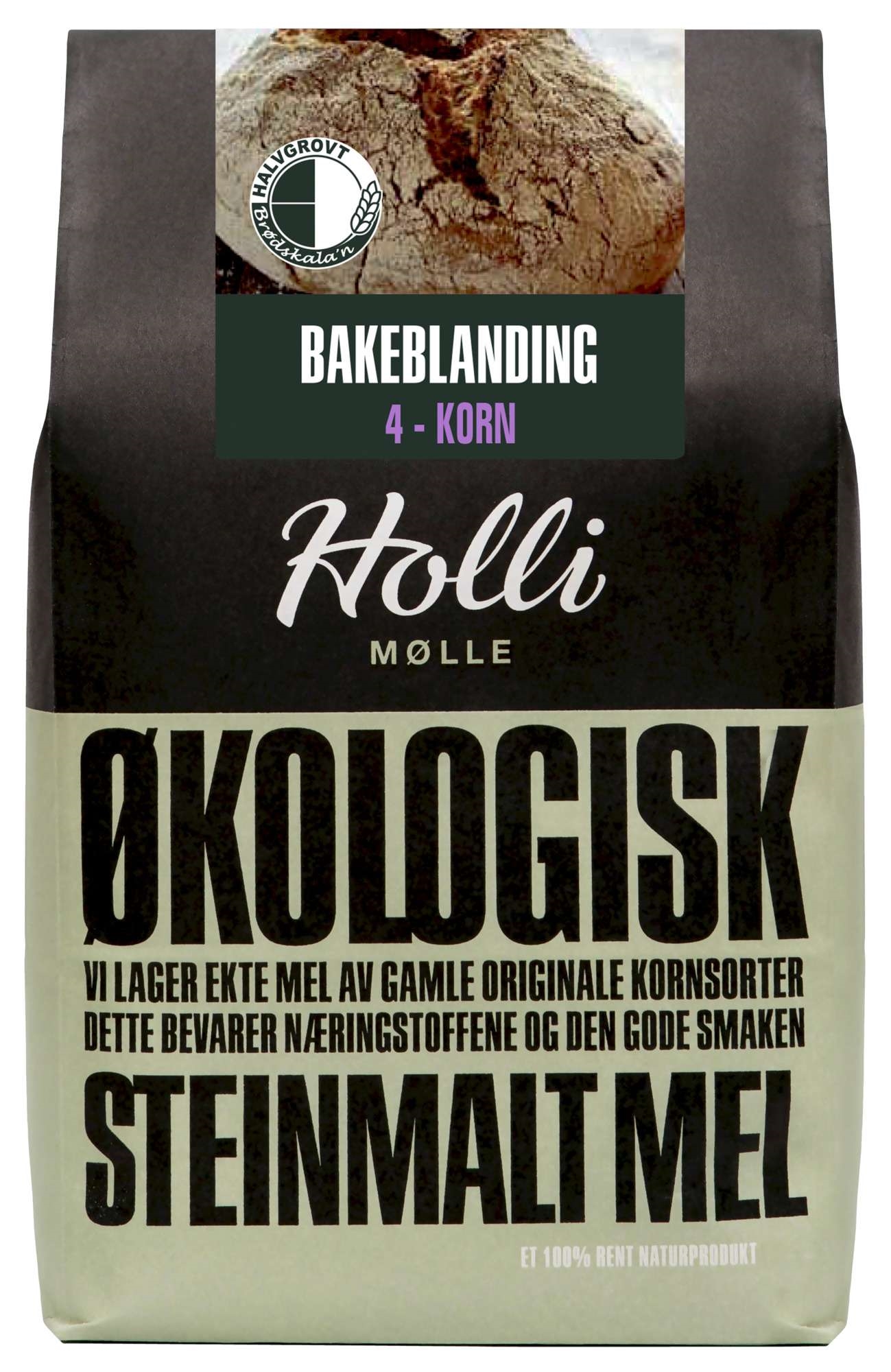 Bakeblanding 4korn økol. 1kg