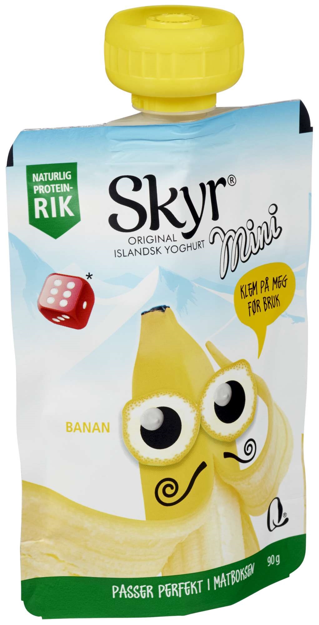 Skyr mini banan pose    90g