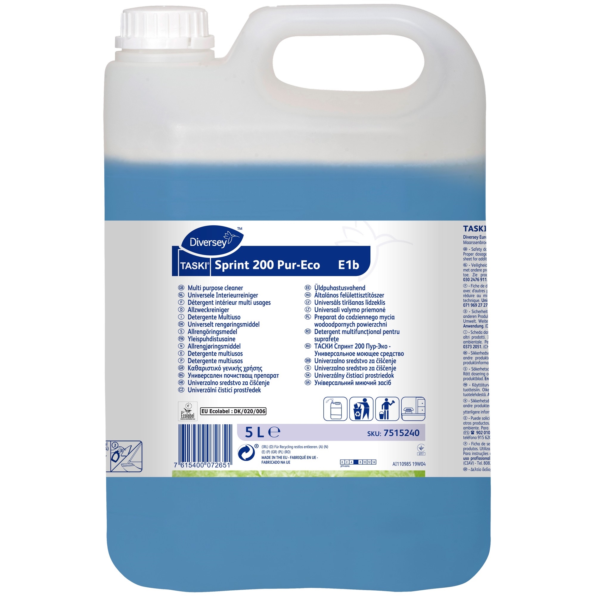 Taski sprint 200 pur-eco 5l