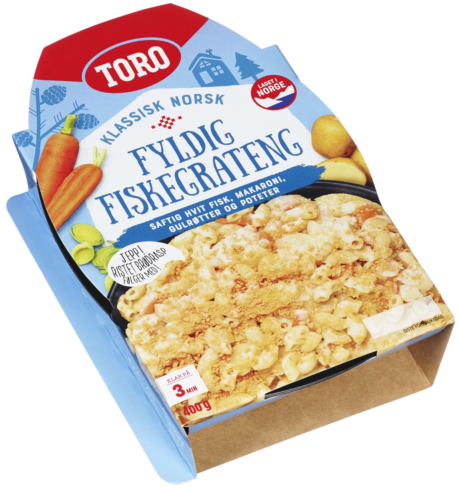 Fiskegrateng 400g