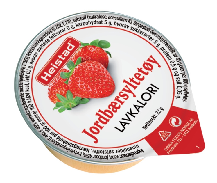 Jam strawberry low calorie   80x22g