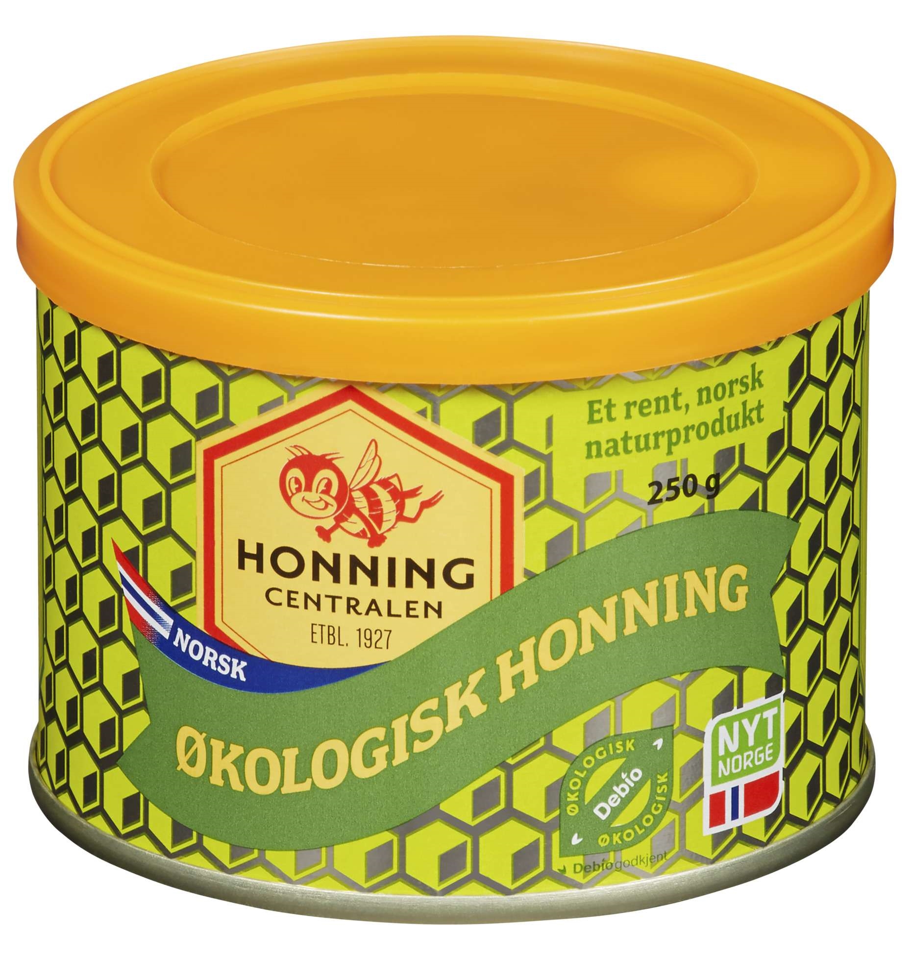 Honning norsk økol. 250g