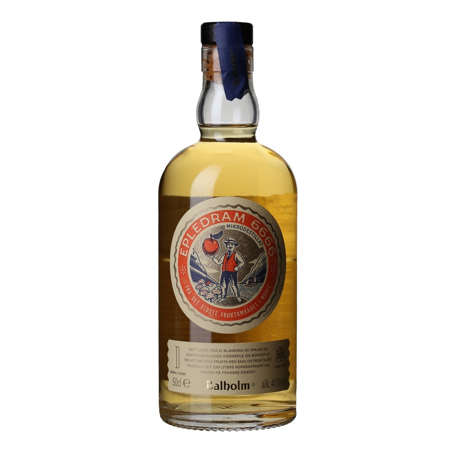 Balholm norsk eco. epledram   40%   50cl