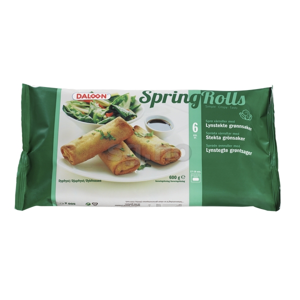 Vårrull grønnsaker 600g