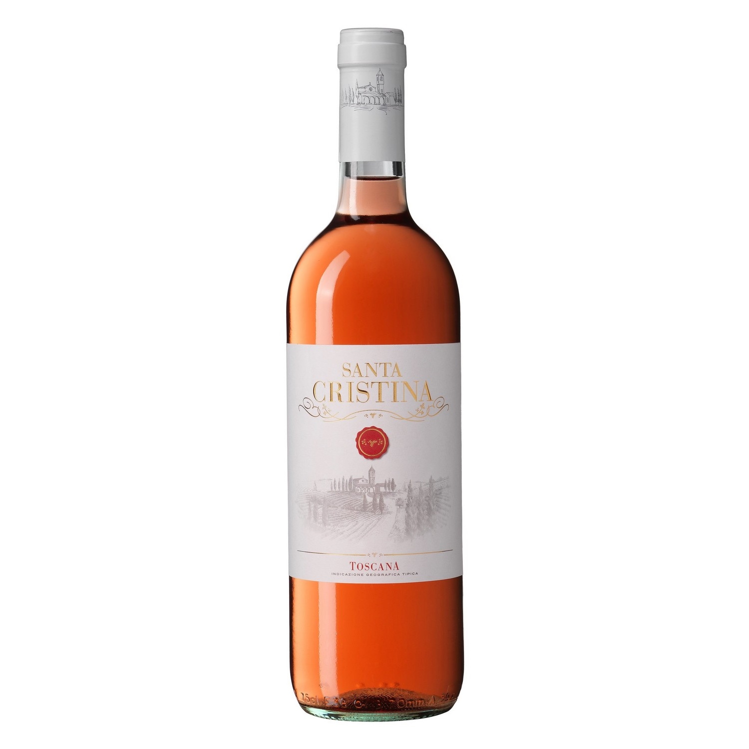 Santa cristina rosato  11%      75cl