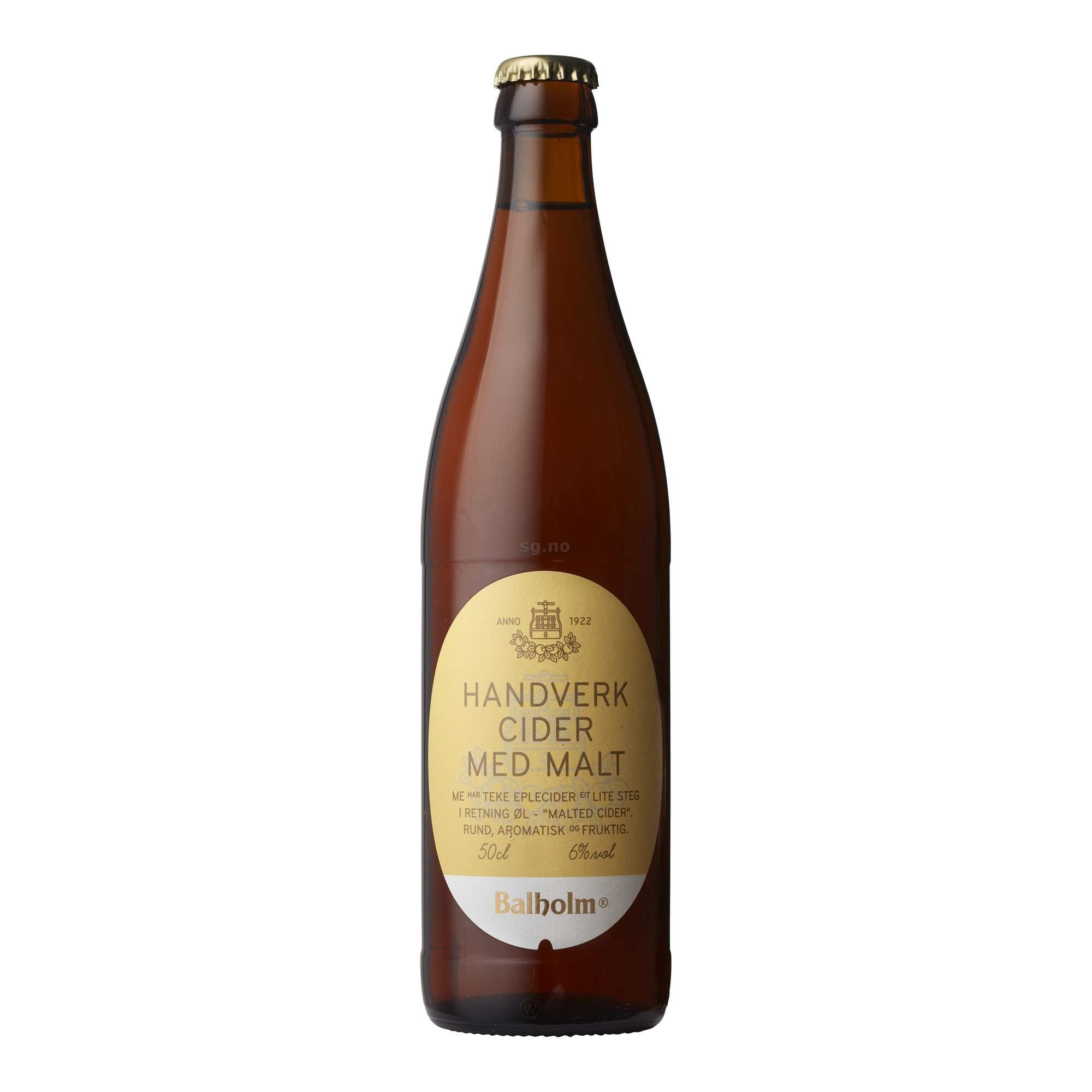 Balholm cider med malt   6%   20x50cl