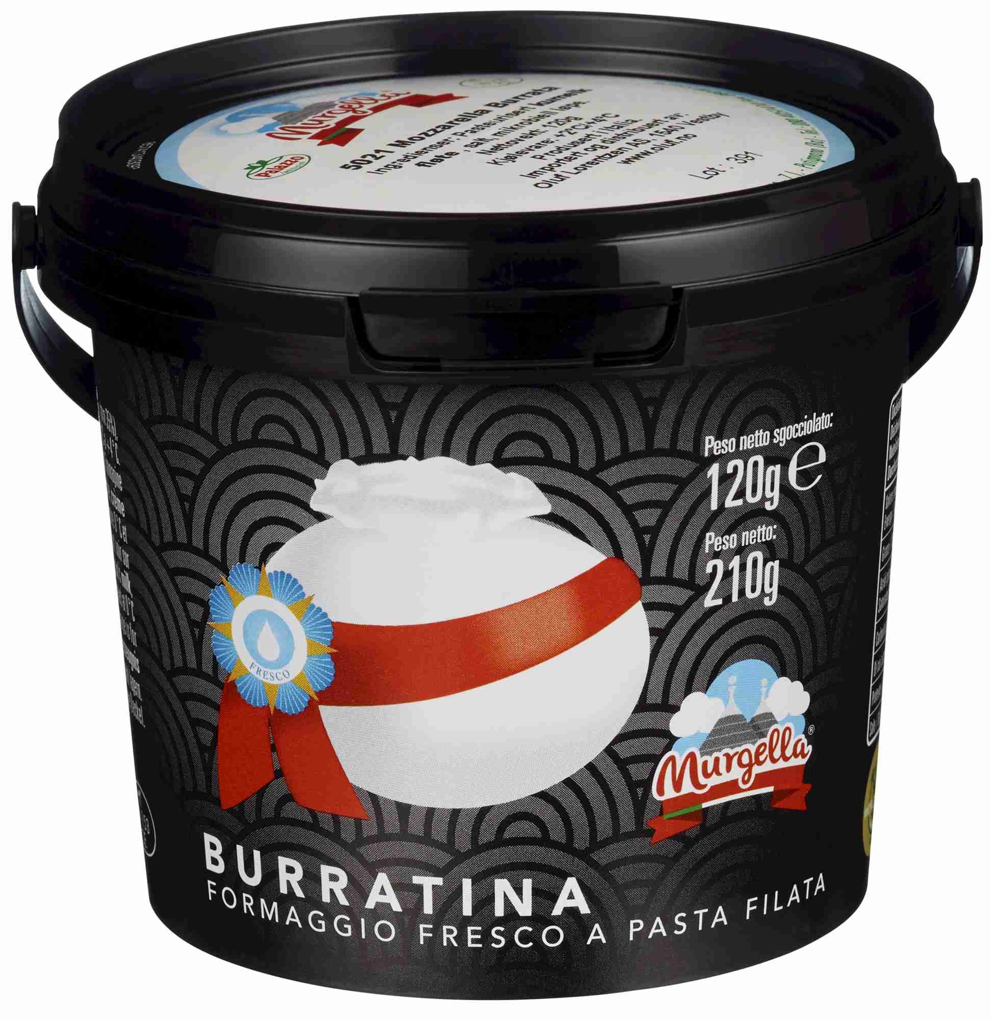 Mozzarella burratina 120 g