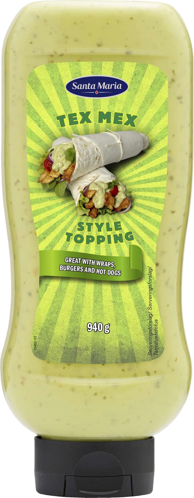 Guacamole style topping     940g