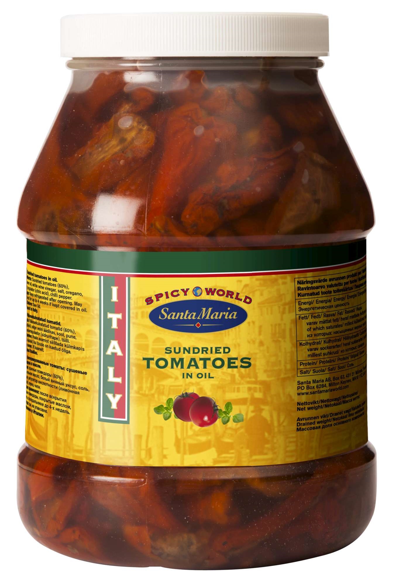 Sundried tomatoes     2300g