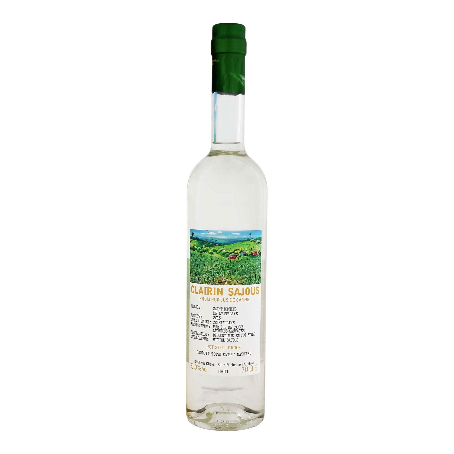 Clairin sajous rum batch 2 56,5% 70cl