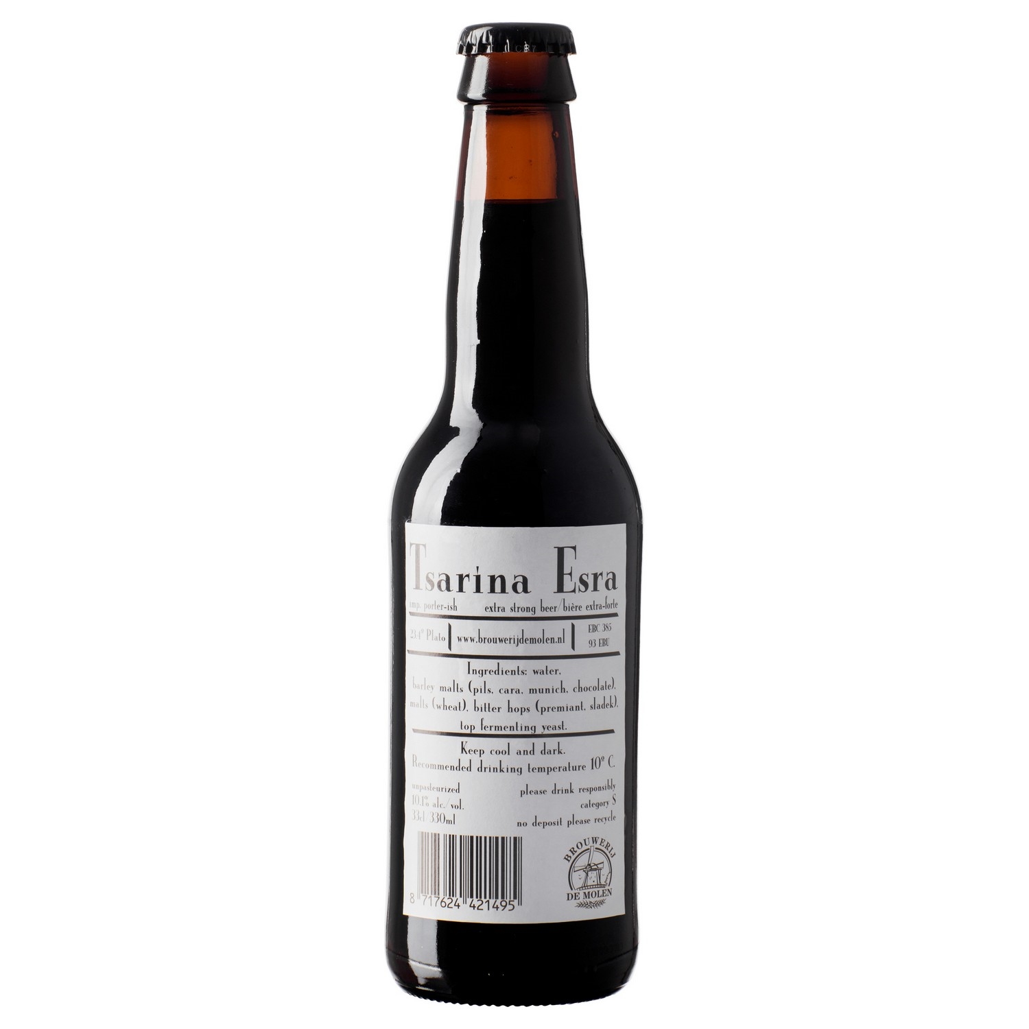 Brouwerij de molen tsarina esra     10,1%    24x33cl