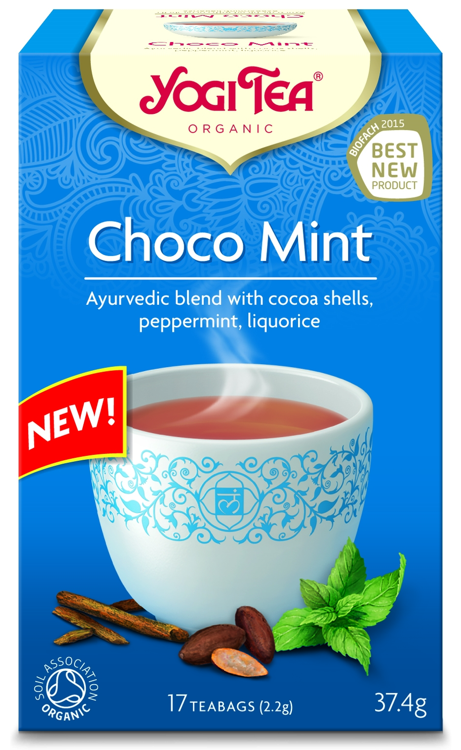 Te choco mint økol. 17pos 37,4g