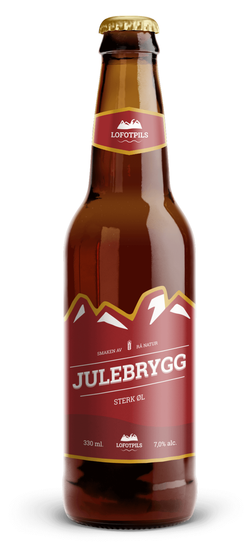 Lofotpils julebrygg sterkøl fl   7%   12x33cl