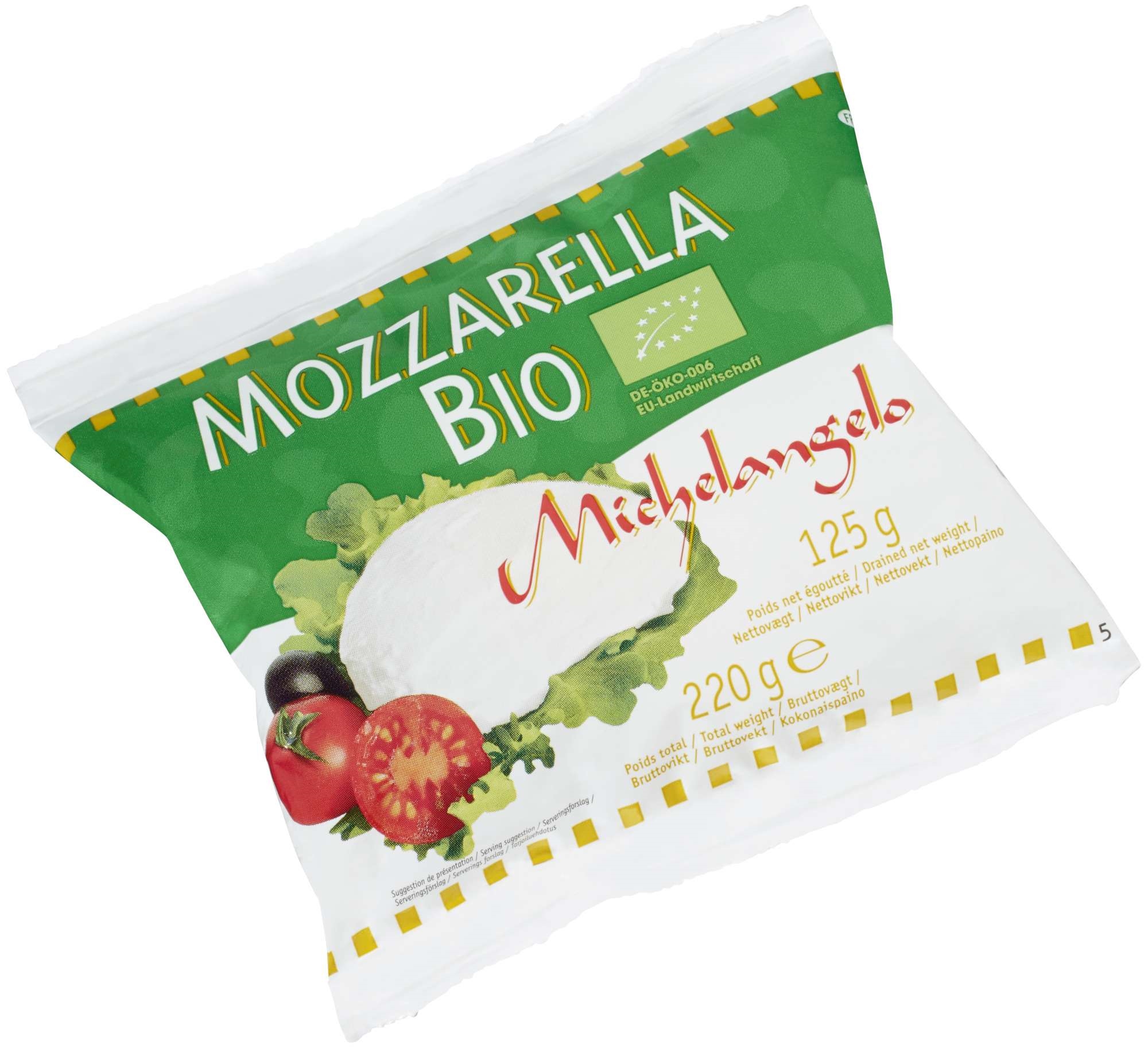 Mozzarella økol. 125g