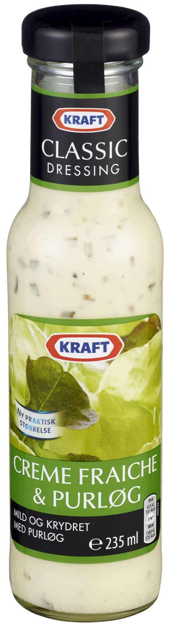 Dressing creme fraiche 235ml
