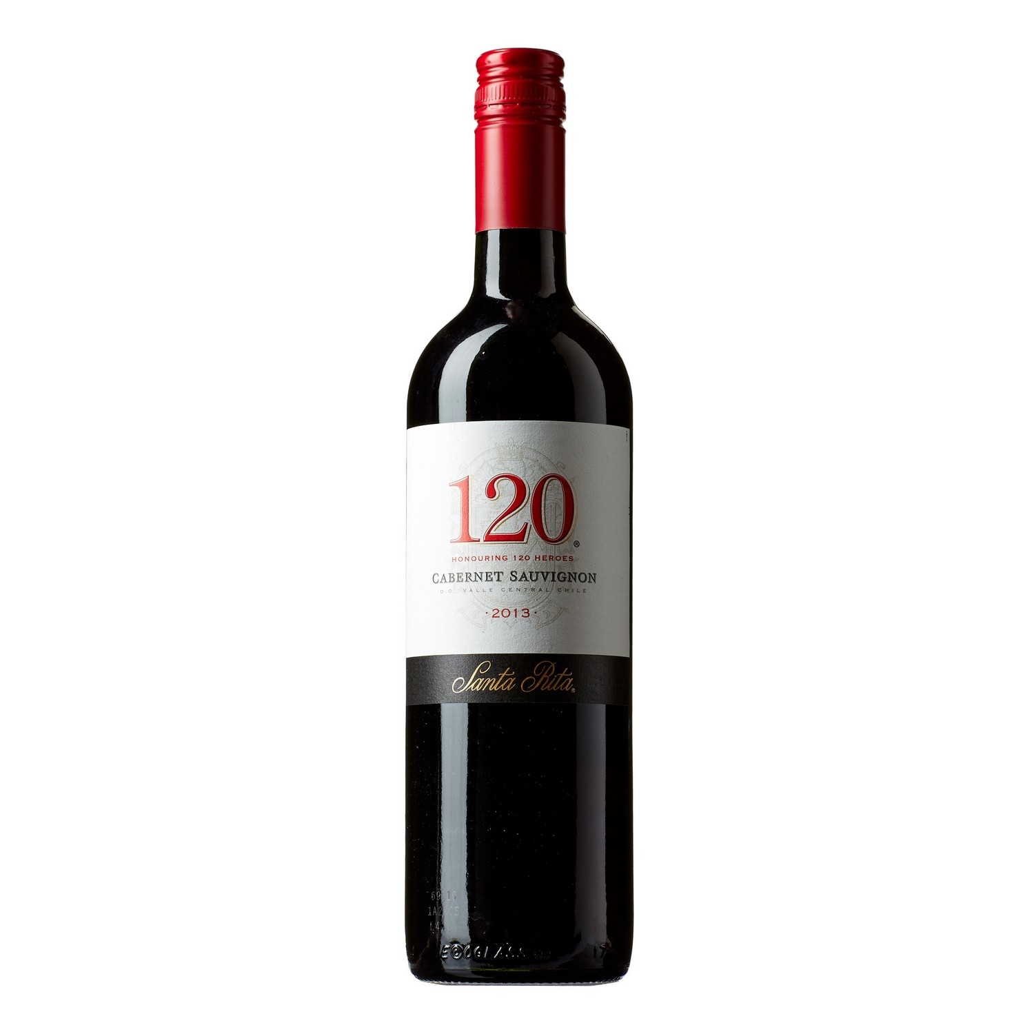 Santa rita 120 cabernet sauvignon   13%   75cl